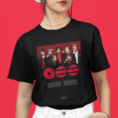 Camiseta Básica BTS New Album Tour