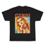 Camiseta Básica Cyndi Lauper Vintage - Preto