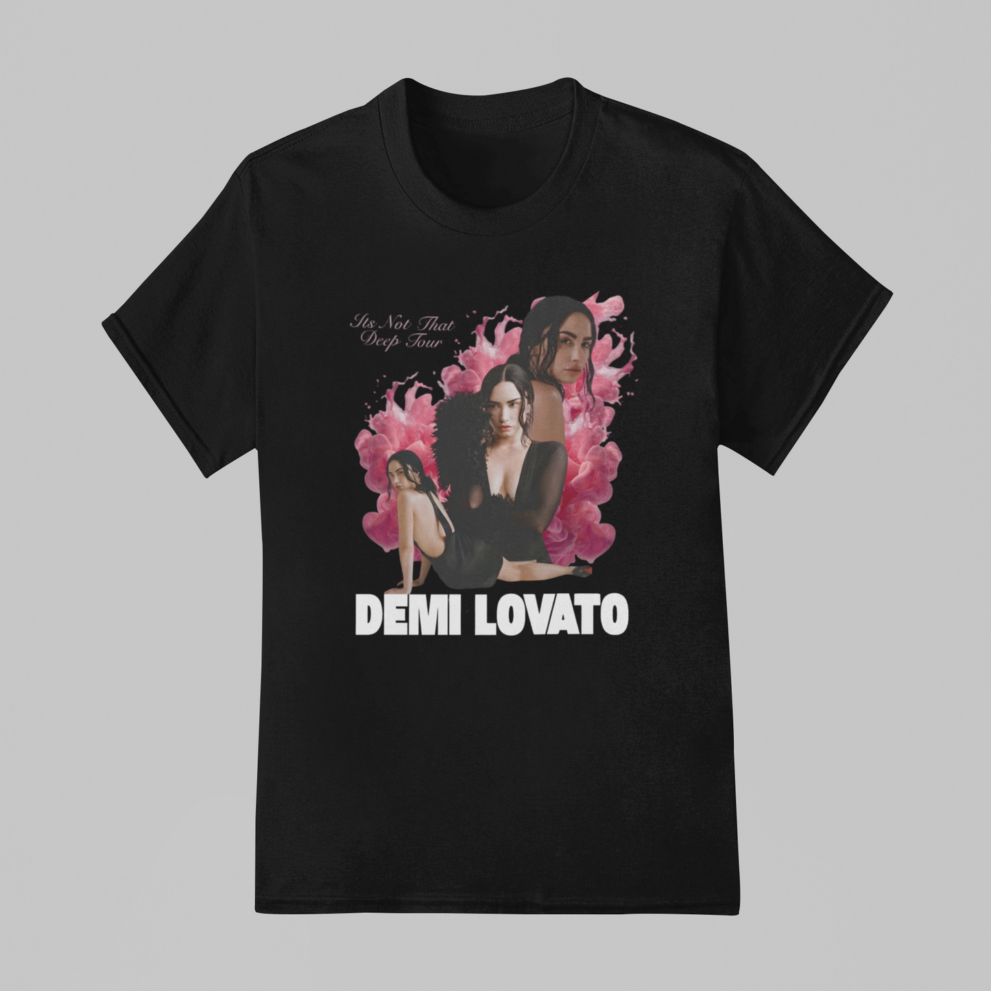 Camiseta Básica Demi Lovato INTDT Tour Graphic