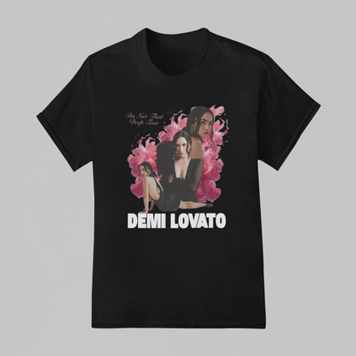 Camiseta Básica Demi Lovato INTDT Tour Graphic