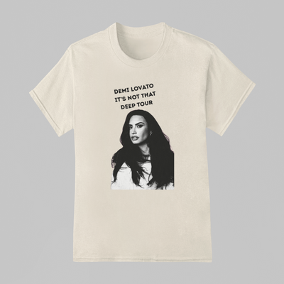 Camiseta Básica Demi Lovato Halftone