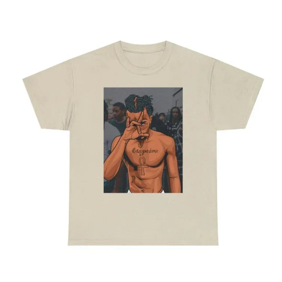 Camiseta Básica Xxxtentacion Design-PEROLA