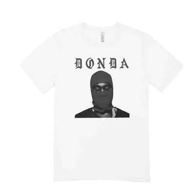 Camiseta Básica Kanye West Donda Branco