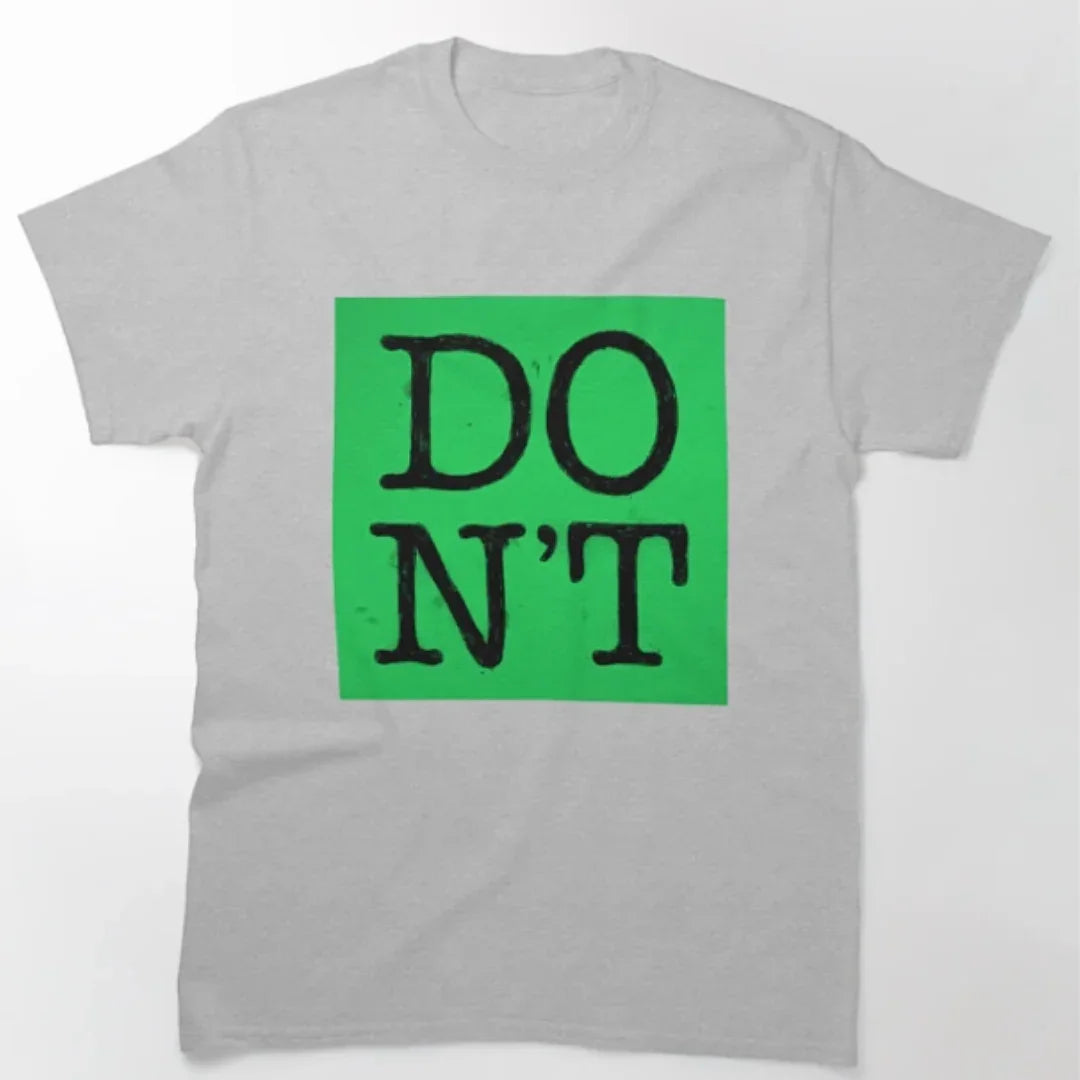 Camiseta Básica Ed Sheeran Don't Cinza 