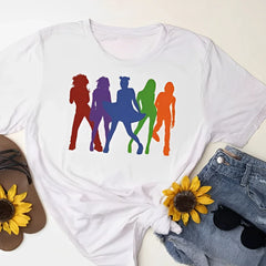 Camiseta Básica Spice Girls Draw