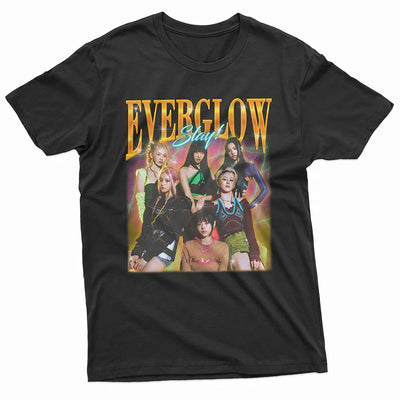 Camiseta Básica Everglow Stay - preto