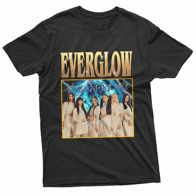 Camiseta Básica Everglow Forever With You - preto