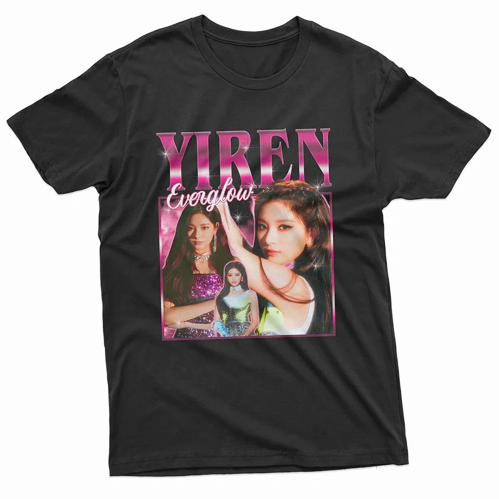 Camiseta Básica Everglow Yiren - preto