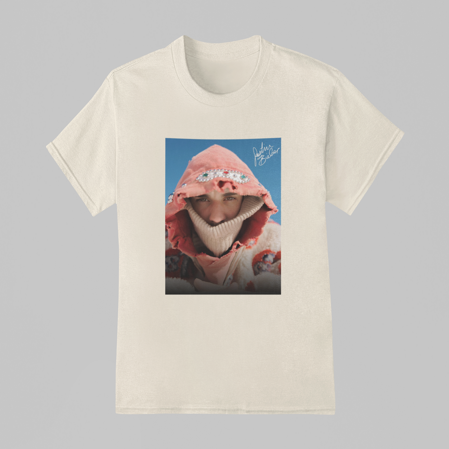 Camiseta Básica Justin Bieber Vacation