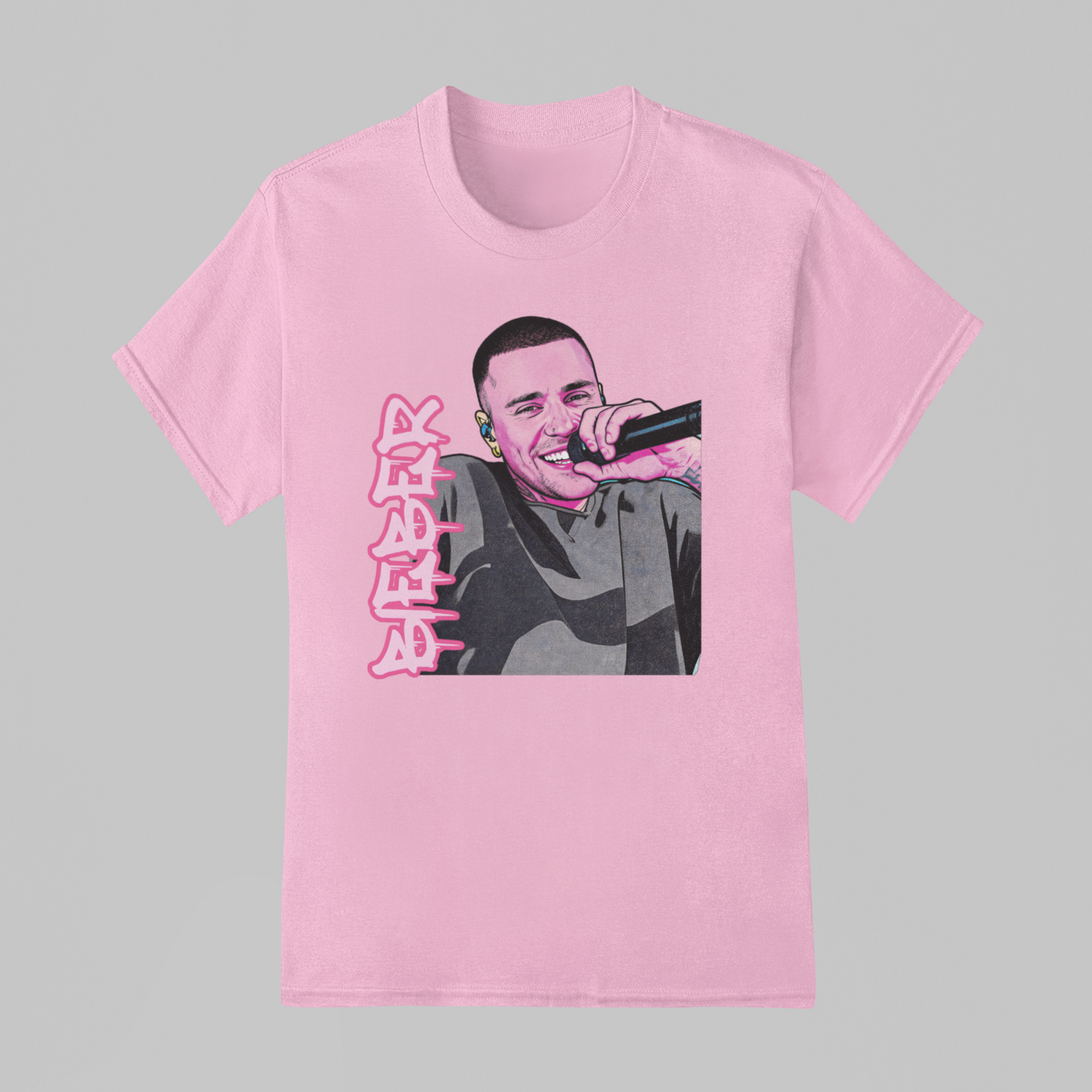 Camiseta Básica Justin Bieber Graphic Edit