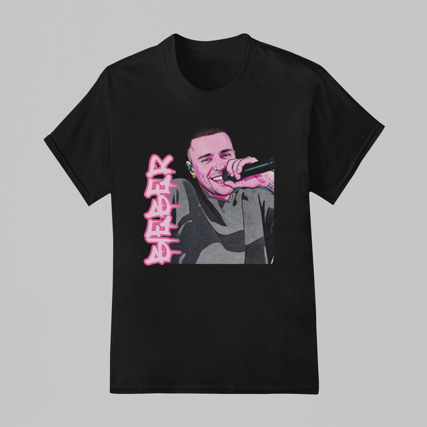 Camiseta Básica Justin Bieber Graphic Edit