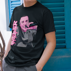 Camiseta Básica Justin Bieber Graphic Edit