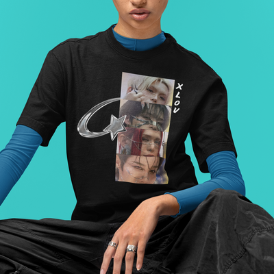 Camiseta Básica XLOV Eyes Y2K