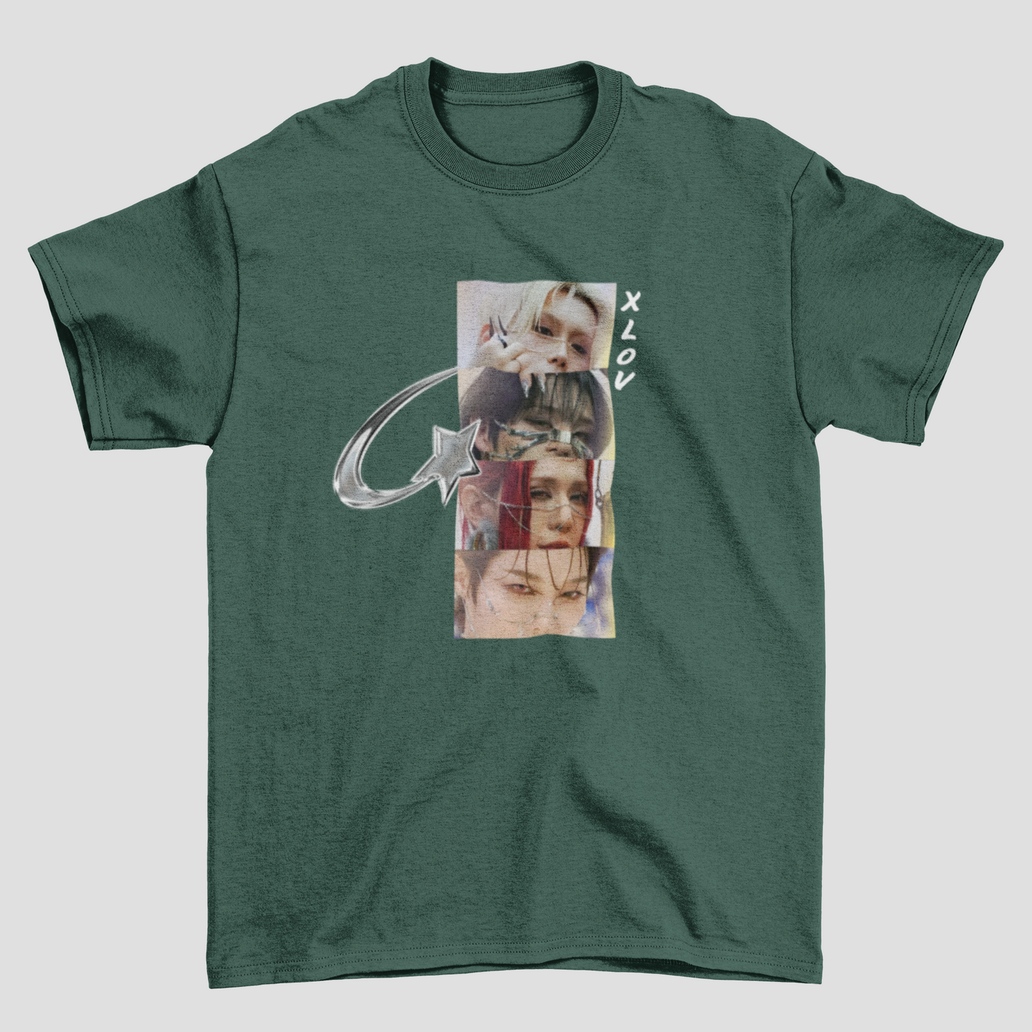 Camiseta Básica XLOV Eyes Y2K