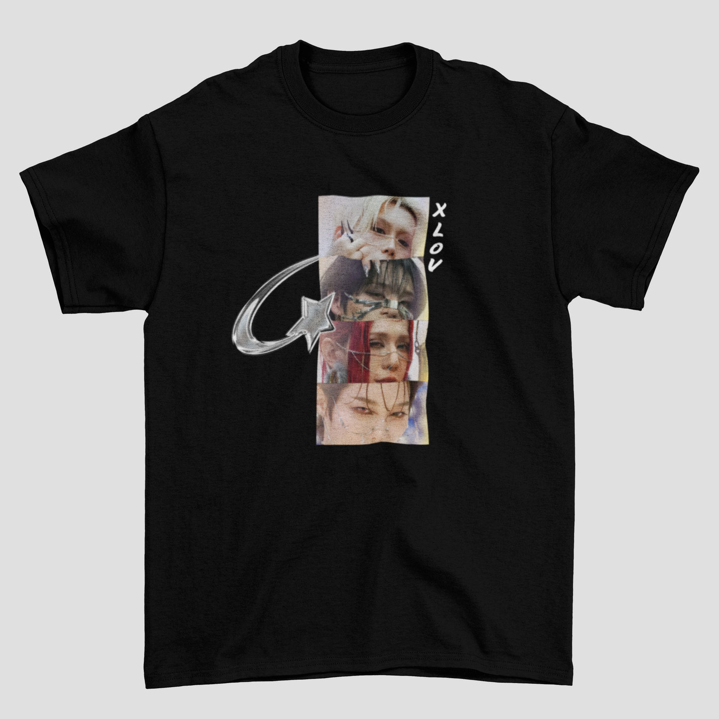 Camiseta Básica XLOV Eyes Y2K