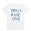Camiseta Básica Zerobaseone Flowers-BRANCO