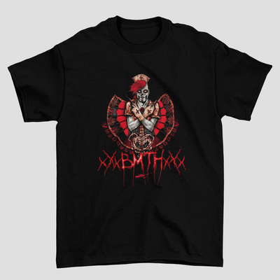 Camiseta Básica Bring Me The Horizon Red Skull