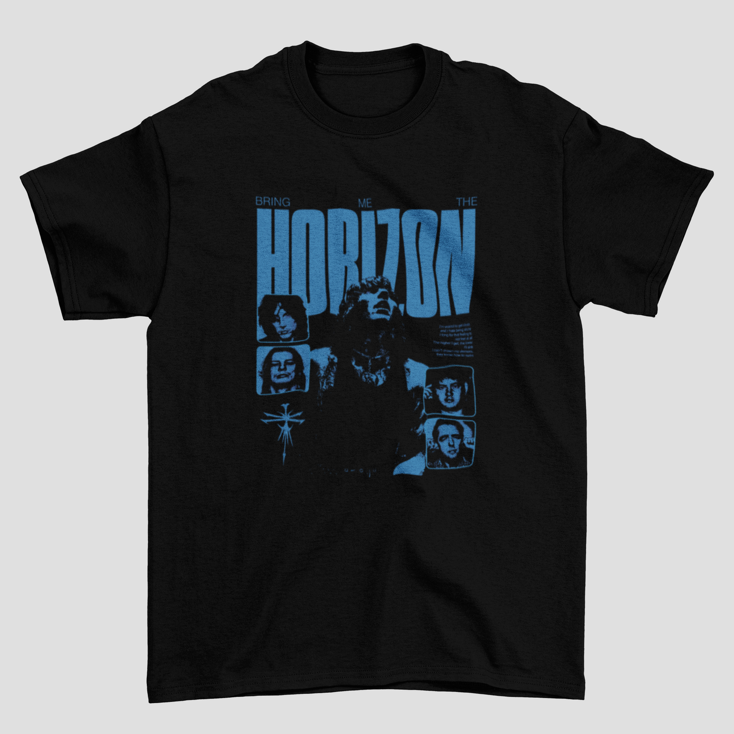Camiseta Básica Bring Me The Horizon Photo Collage