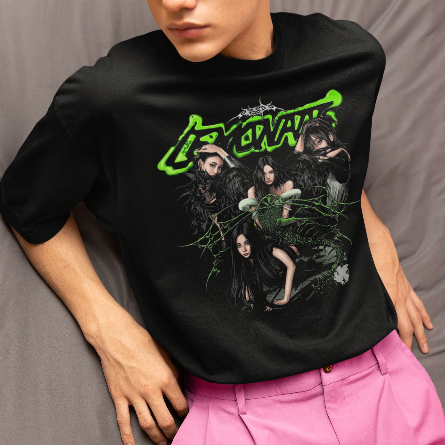 Camiseta Básica Aespa Lemonade Illustrated