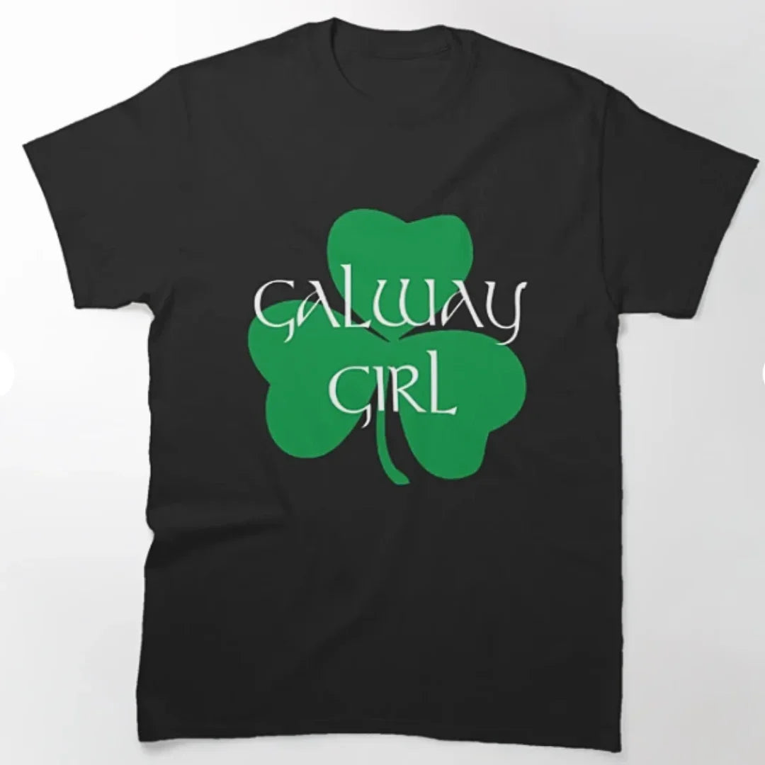 Camiseta Básica Ed Sheeran Galway Girl Preto