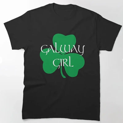 Camiseta Básica Ed Sheeran Galway Girl Preto
