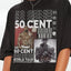Camiseta Básica 50 Cent Get Rich Or Die Tryin-PRETO