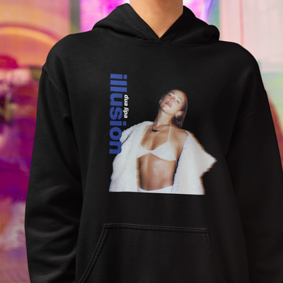 Moletom Canguru Dua Lipa Illusion