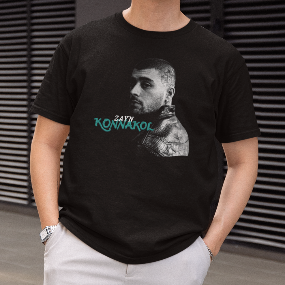 Camiseta Básica Zayn Malik Album Konnakol