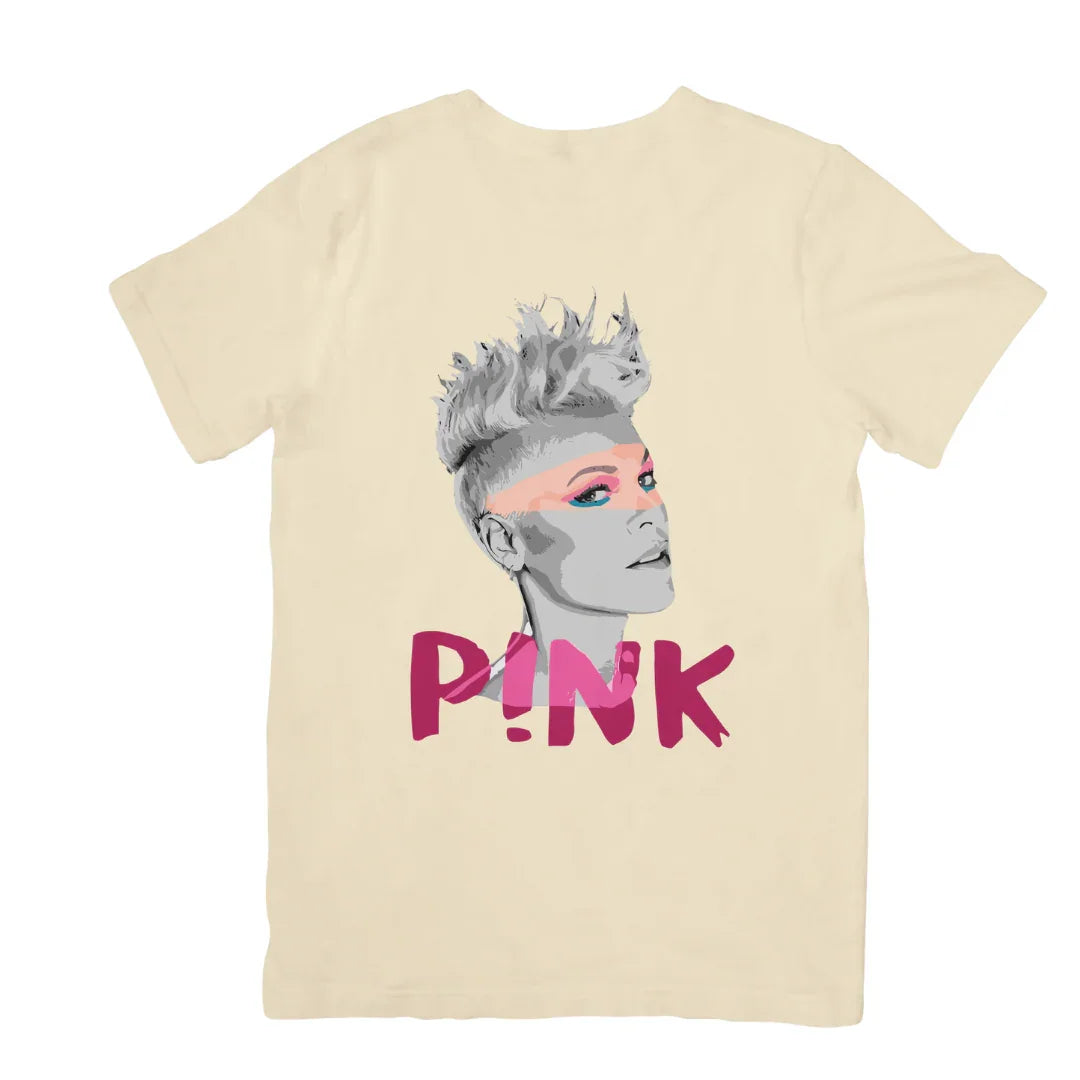 Camiseta Básica P!nk Graphic