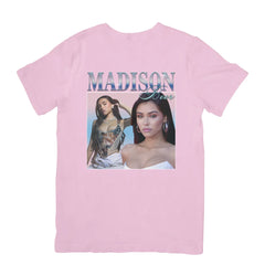 Camiseta Básica Madison Beer Graphic