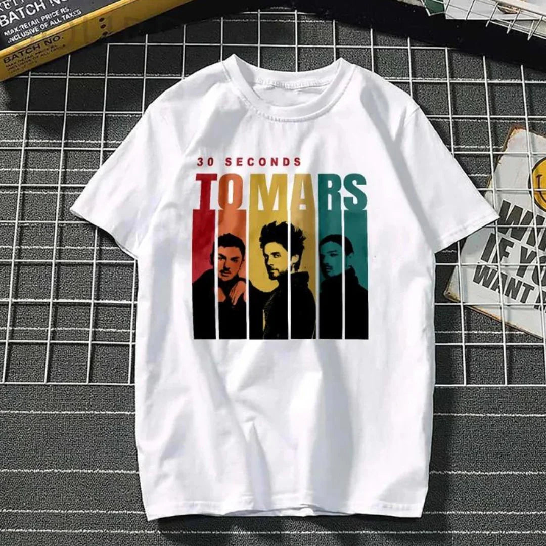 Camiseta Básica 30 Seconds To Mars Graphic