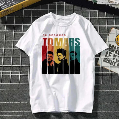 Camiseta Básica 30 Seconds To Mars Graphic