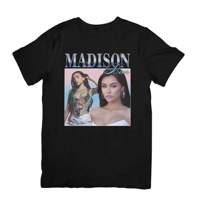 Camiseta Básica Madison Beer Graphic Preto