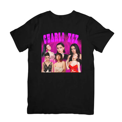 Camiseta Básica Charli XCX Graphic Preto