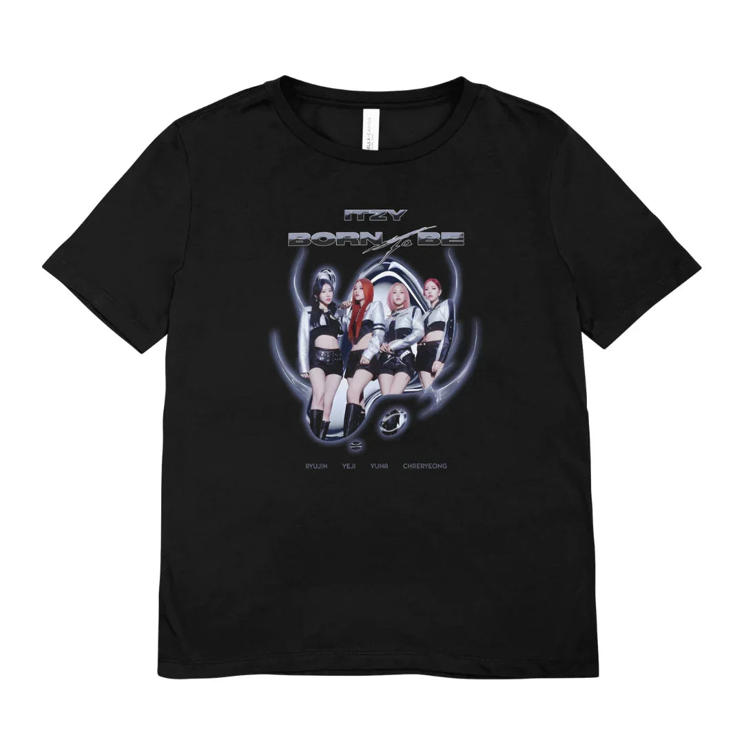 Camiseta Básica Itzy Graphic - preto