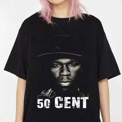 Camiseta Básica 50 Cent Graphic