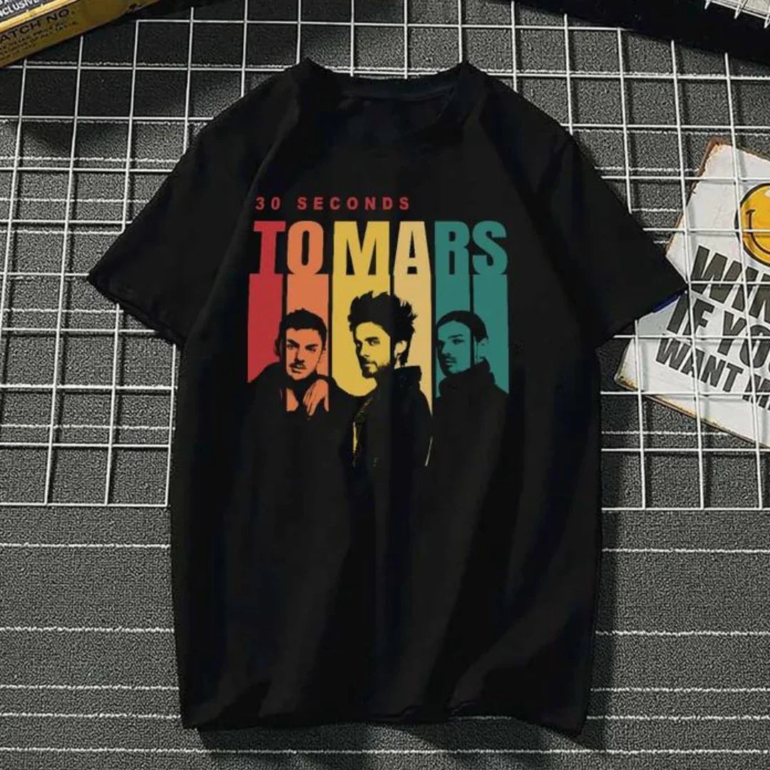 Camiseta Básica 30 Seconds To Mars Graphic