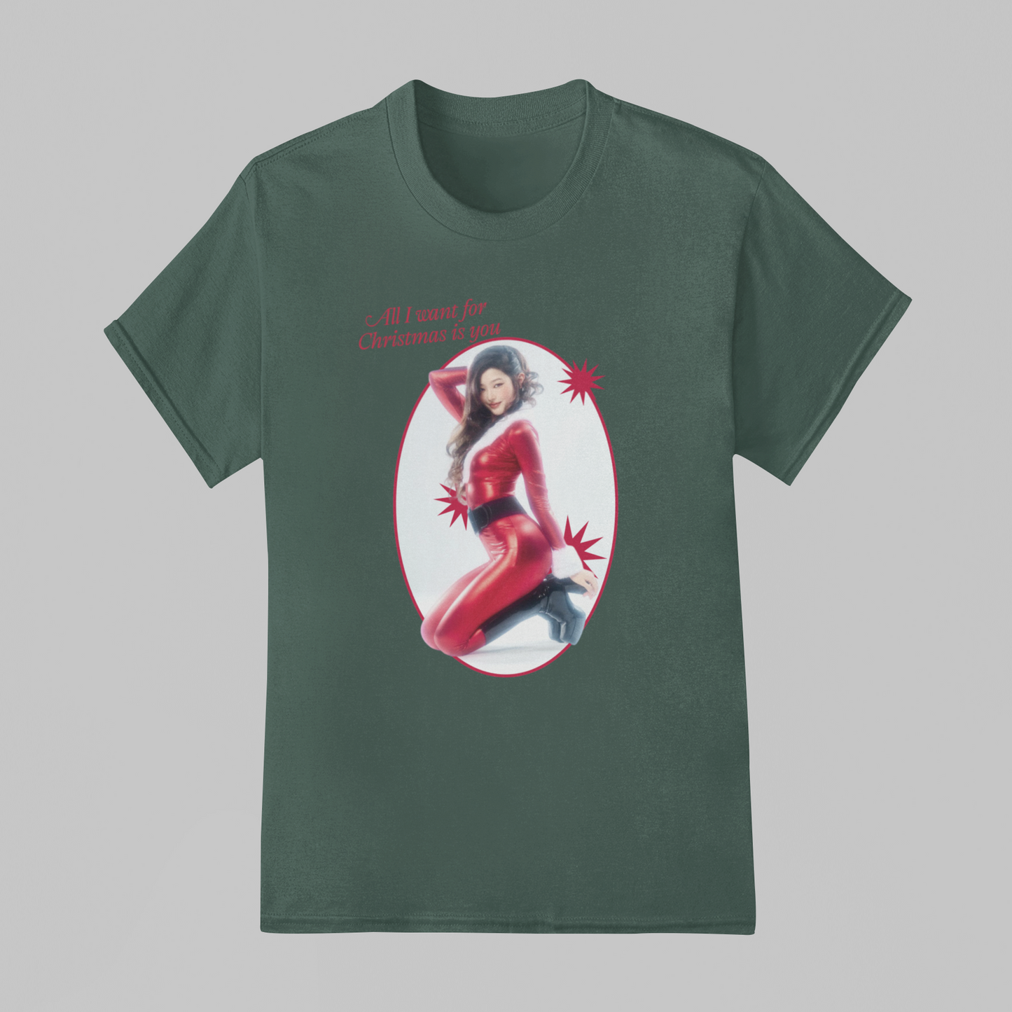 Camiseta Básica Katseye Yoonchae AIWFCIY