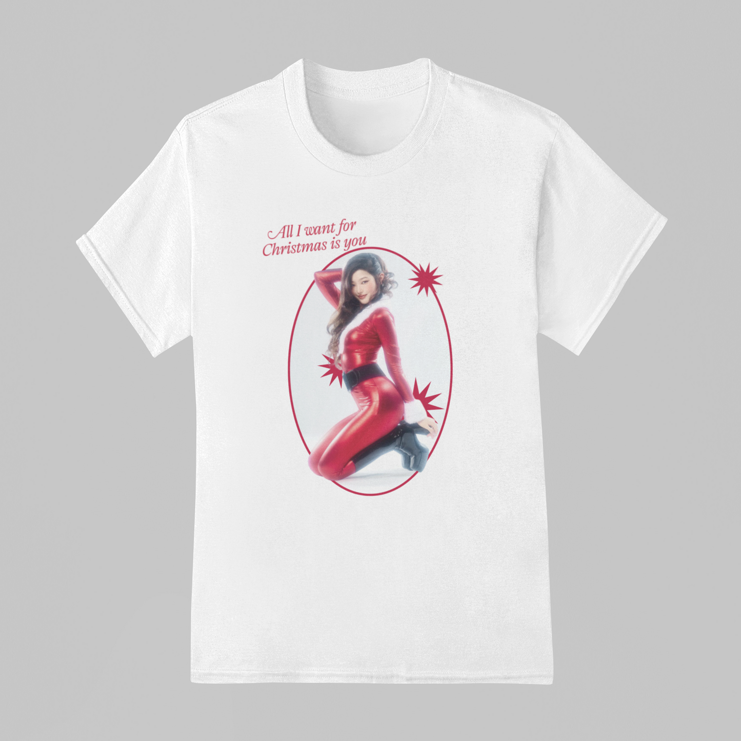 Camiseta Básica Katseye Yoonchae AIWFCIY