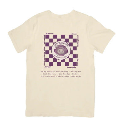 Camiseta Básica Zerobaseone Group Kpop-PEROLA