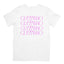 Camiseta Básica Itzy Guess Who - branco