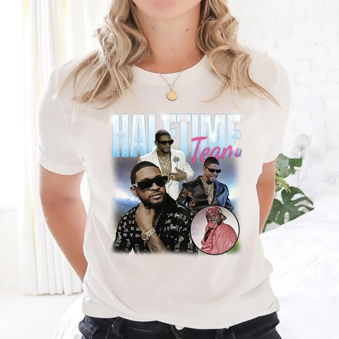 Camiseta Básica Usher Halftime Team