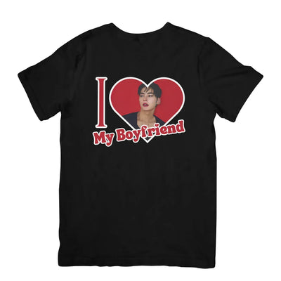 Camiseta Básica Zerobaseone Hanbin Lover-PRETO