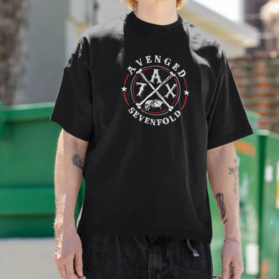 Camiseta Básica Avenged Sevenfold A7X Graphic