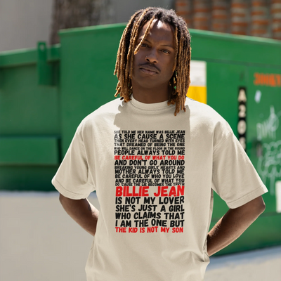 Camiseta Básica Michael Jackson Billie Jean