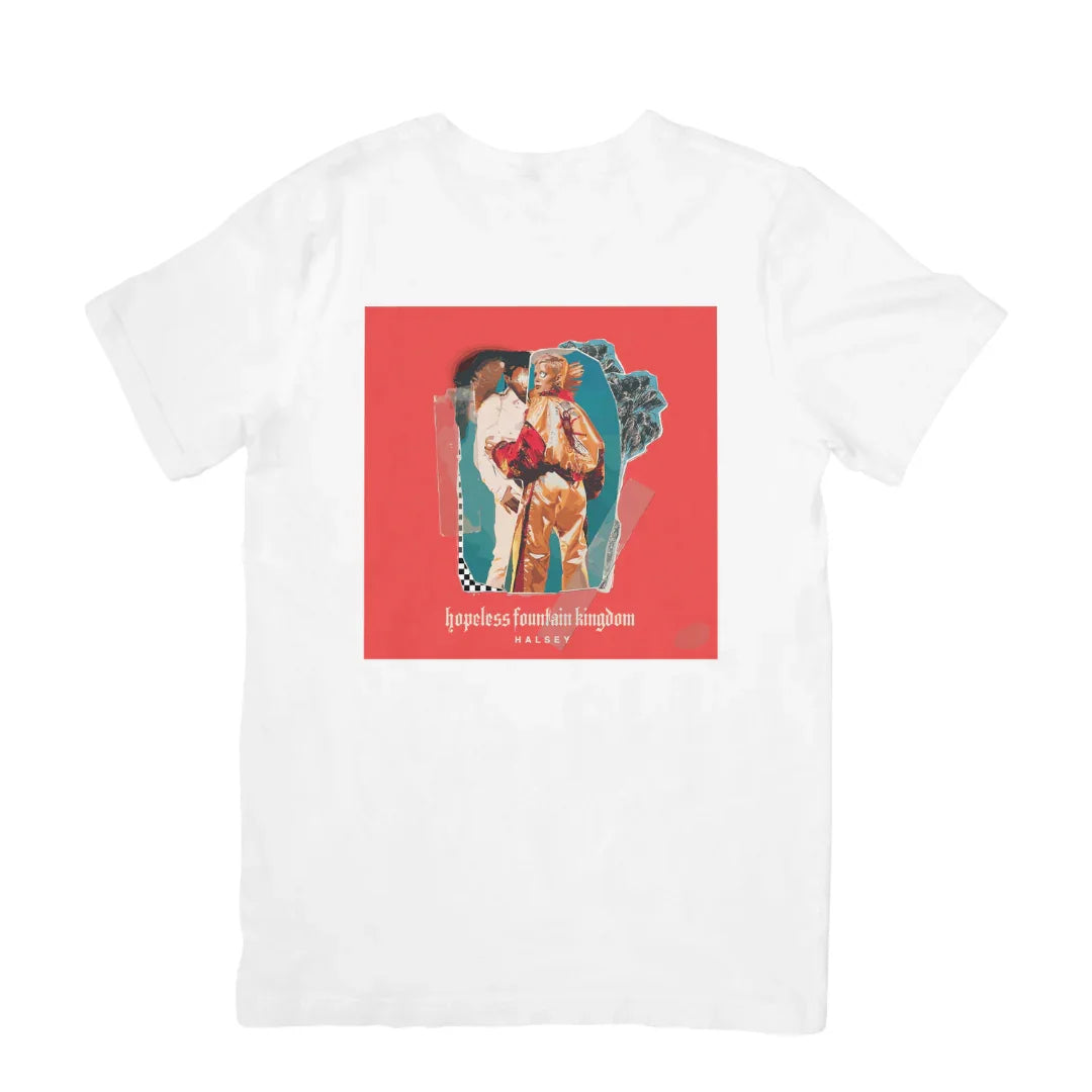 Camiseta Básica Halsey Hopeless Branco