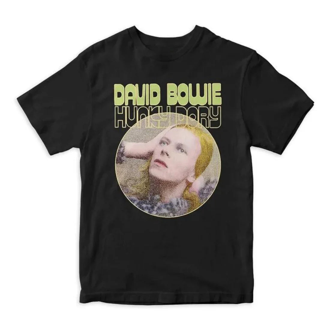 Camiseta Básica David Bowie Hunky Dory Preto