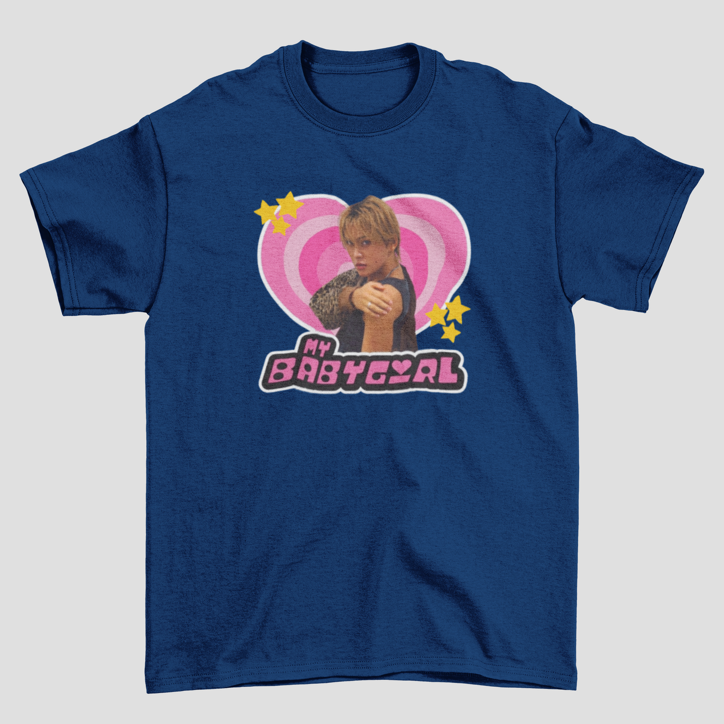 Camiseta Básica XLOV Hyun Babygirl