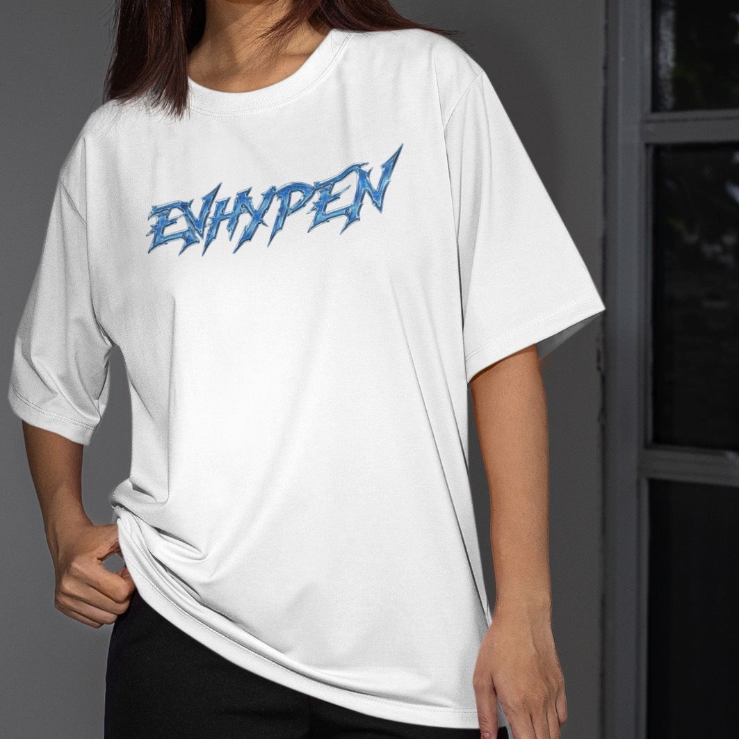 Camiseta Básica Enhypen Knife Logo