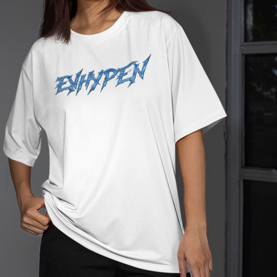 Camiseta Básica Enhypen Knife Logo